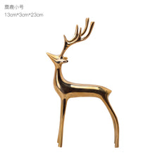 Load image into Gallery viewer, Modern New Chinese Lightweight Luxury Pure Copper Art Decoration Home Living Room Decoration Model Room Villa Hotel Bogu Frame