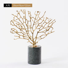 Load image into Gallery viewer, Modern New Chinese Lightweight Luxury Pure Copper Art Decoration Home Living Room Decoration Model Room Villa Hotel Bogu Frame