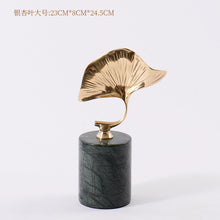 Load image into Gallery viewer, Modern New Chinese Lightweight Luxury Pure Copper Art Decoration Home Living Room Decoration Model Room Villa Hotel Bogu Frame