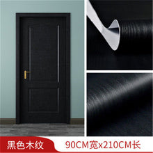 Load image into Gallery viewer, White Oak Wood Grain Wallpaper On The Door Home Renovation Decor Sticker Waterproof Fireprevention Kitchen Bathroom Wall Sticker