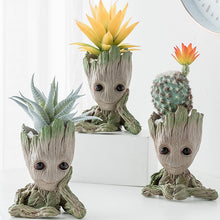 Load image into Gallery viewer, Home Decor Accessories Baby Groot Pen Holder Plants Flower Pot Cute Tree Figurines Miniature Model Desktop Decoration Ornamens