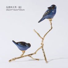 Load image into Gallery viewer, Modern New Chinese Lightweight Luxury Pure Copper Art Decoration Home Living Room Decoration Model Room Villa Hotel Bogu Frame
