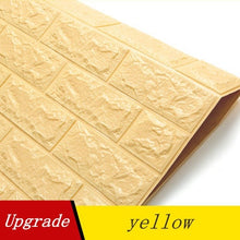 Load image into Gallery viewer, 3d stereo wall stickers living room moisture-proof warm wallpaper brick wallpaper wall waterproof foam self-adhesive stickers
