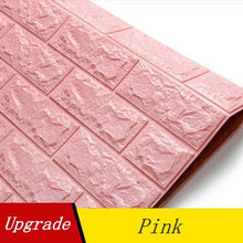 Load image into Gallery viewer, 3d stereo wall stickers living room moisture-proof warm wallpaper brick wallpaper wall waterproof foam self-adhesive stickers
