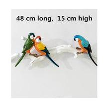 Load image into Gallery viewer, Beautiful parrot bird, wall decoration crafts, home accessories, office decorations, Christmas wedding decoration gifts
