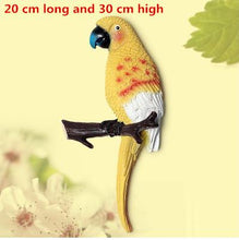 Load image into Gallery viewer, Beautiful parrot bird, wall decoration crafts, home accessories, office decorations, Christmas wedding decoration gifts
