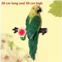 Load image into Gallery viewer, Beautiful parrot bird, wall decoration crafts, home accessories, office decorations, Christmas wedding decoration gifts

