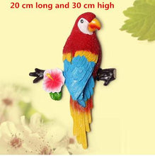 Load image into Gallery viewer, Beautiful parrot bird, wall decoration crafts, home accessories, office decorations, Christmas wedding decoration gifts
