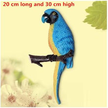 Load image into Gallery viewer, Beautiful parrot bird, wall decoration crafts, home accessories, office decorations, Christmas wedding decoration gifts
